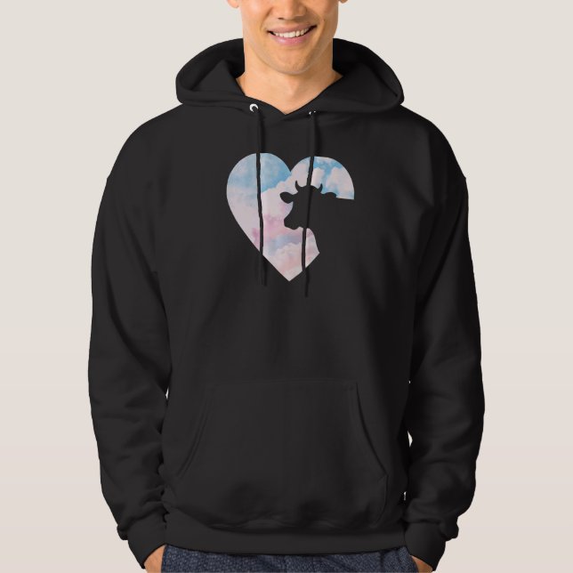 Veste À Capuche Coeur De Vache Pour Une Fille Qui Aime Les Vaches  (Devant)