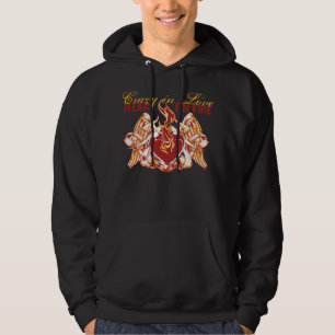 Veste À Capuche Coeur en feu