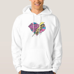 Veste À Capuche Coeur et boulon de Supergirl