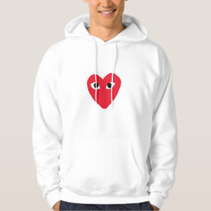Veste À Capuche coeur rouge y2k esthétique