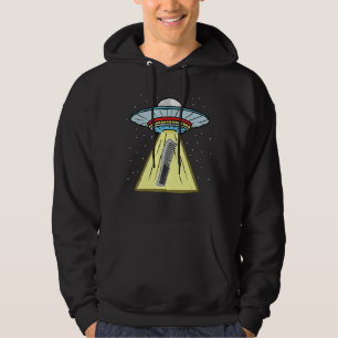Veste À Capuche Coiffeuse de peigne d'enlèvement Ufo