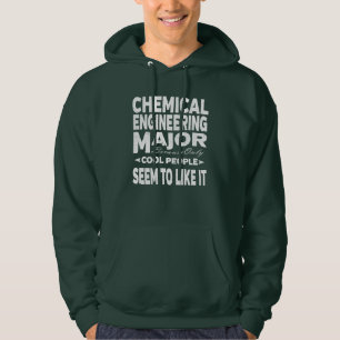 Veste À Capuche Collège d'ingénierie chimique Personnes Cool majeu