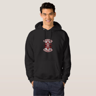 Veste À Capuche Combat Medic Ne Fais Pas de Mal Hoodie Noir pour l