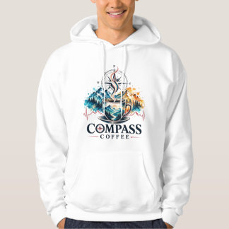 Veste À Capuche Compass Coffee Mountain Adventure Sweatshirt à cap