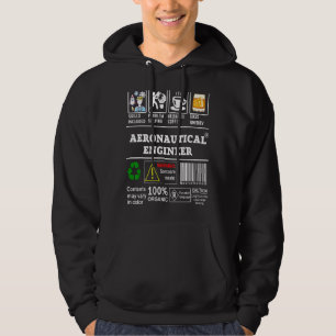 Veste À Capuche Compétences d'ingénieur aéronautique incluses Prob