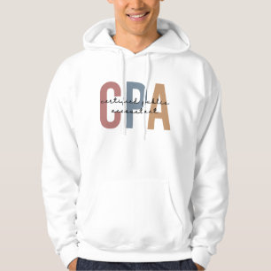 Veste À Capuche Comptable public certifié Retro CPA