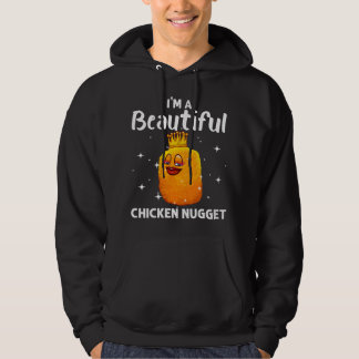 Veste À Capuche Conception Amusante de Nugget de Poulet Mode Enfan