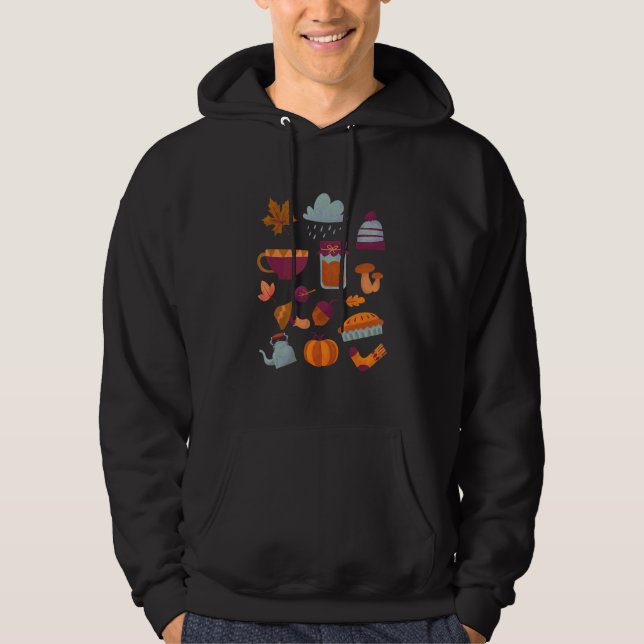 Veste À Capuche Conception automne (Devant)