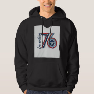 Veste À Capuche Conception de chemise vectorielle patriotique Vint