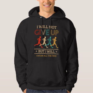Veste À Capuche Conception De Marathon Pour Les Coureurs Et Les Jo