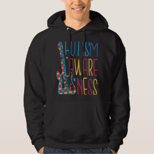 Veste À Capuche Conception De Puzzle Autistique Pour Soutenir La F
