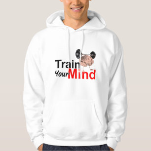 Veste À Capuche Conception de Workout Cérébral Motivationnel pour 