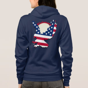 Veste À Capuche Conception du drapeau américain