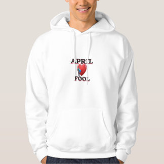 Veste À Capuche Conception du logo du jour du fou d'avril - Jouer,