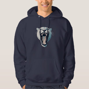 Veste À Capuche Conception du visage du tigre en colère