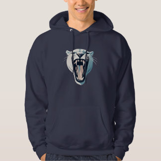 Veste À Capuche Conception du visage du tigre en colère