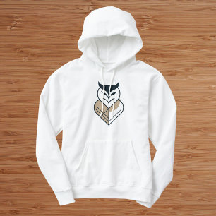 Veste À Capuche Conception géométrique du logo OWL