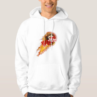 Veste À Capuche Conception Graphique de la Coupe du Monde de Footb
