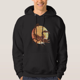 Veste À Capuche Conception graphique   Scorpion Silhouette