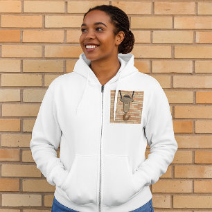 Veste À Capuche Conception mécanique Vintage de poulie industriell