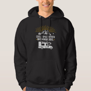 Veste À Capuche Cool Grand-Père Conduite Camper Camping Camping Pe