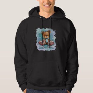 Veste À Capuche Cool Patinage sur glace Chaussures avec drôle Tedd