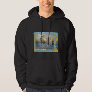 Veste À Capuche Coquillage et surf externes de la Caroline du Nord
