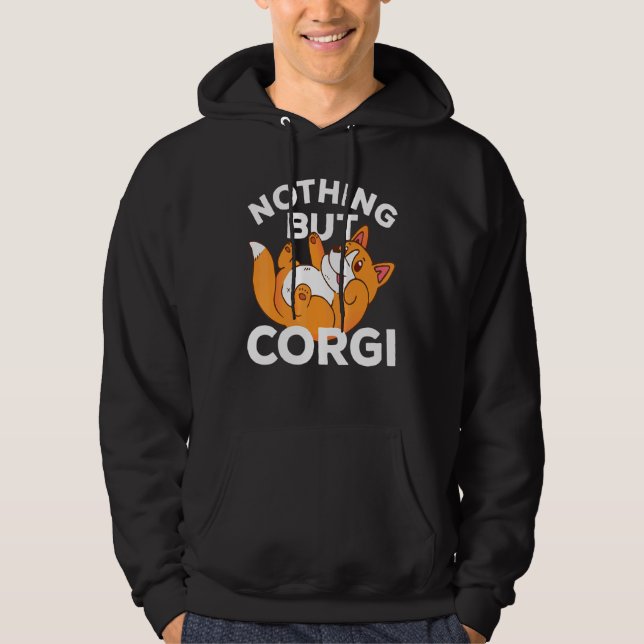 Veste À Capuche Corgi Butt - Corgi Butt (Devant)