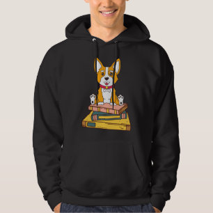 Veste À Capuche Corgi Lecture