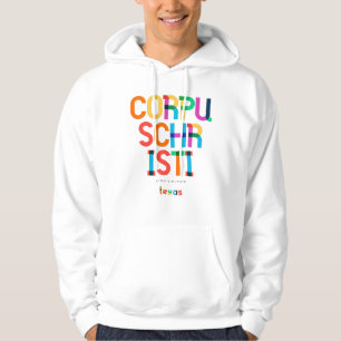 Veste À Capuche Corpus Christi Texas Mid Century, Pop Art,