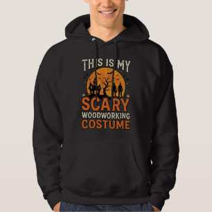Veste À Capuche Costume de menuiserie effrayant Halloween Design V