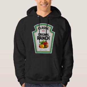 Veste À Capuche Costume de sauce ranch pour salade verte pour Hall