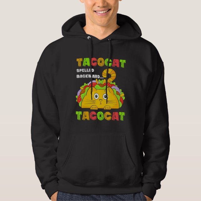 Veste À Capuche Costume Tacocat Chat Taco Kitty Tacos Pour Femmes (Devant)