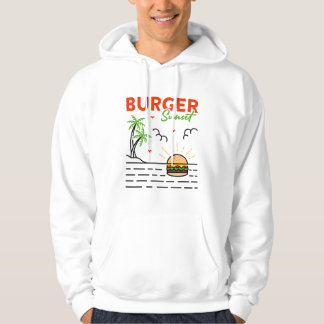 Veste À Capuche Coucher de soleil de hamburger