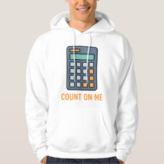 Veste À Capuche Count On Me - Design de calculatrice stylé pour le