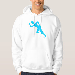 Veste À Capuche Courir - Sky Blue