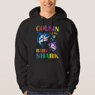 Veste À Capuche Cousin Du Bébé Requin Anniversaire Cousin Requin