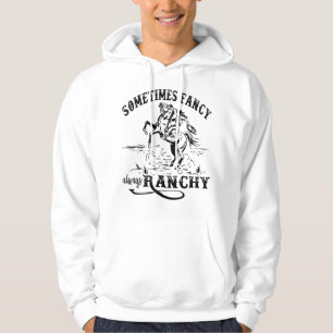 Veste À Capuche Cowgirl rétro Parfois Fancy Toujours Ranchy Horse