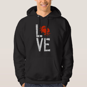 Veste À Capuche Crabes Amoureux Crabe Crabe Homard Crustacé