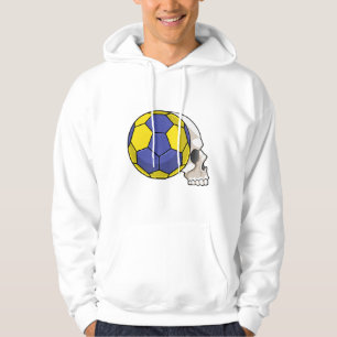 Veste À Capuche Crâne avec Handball Sports