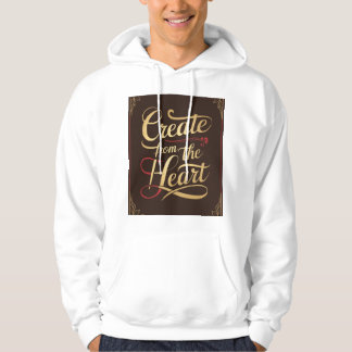 Veste À Capuche Créer avec le cœur