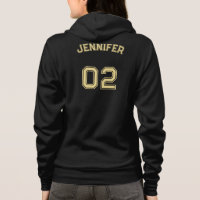 Créer Joueuse femme Nom Jersey Numéro Zip complète