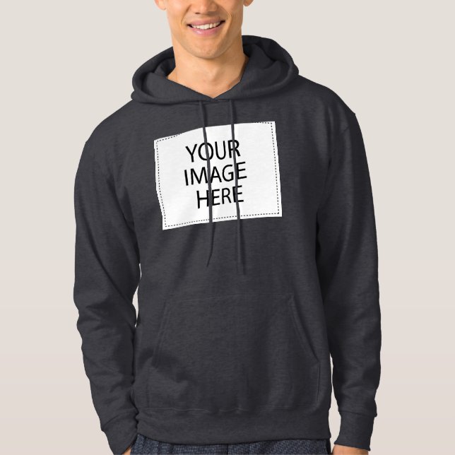 Veste À Capuche Créez vos propres cadeaux personnalisés ! (Devant)
