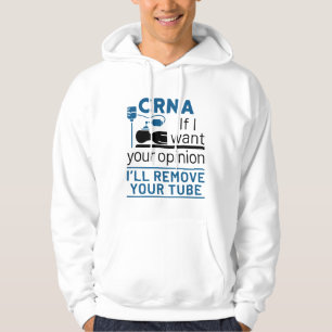 Veste À Capuche CRNA Si je veux votre avis, je vais supprimer votr