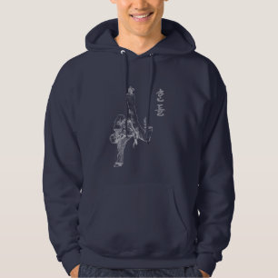 Veste À Capuche Croquis de coup-de-pied de signature