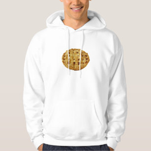 Veste À Capuche Croûte faite américaine de zigzag de tarte aux