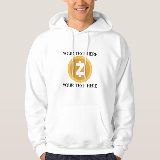 Veste À Capuche crypto z devis modifiable (Devant)