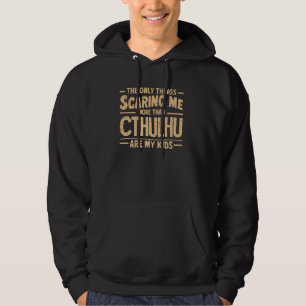 Veste À Capuche Cthulhu Parents Plaisanterie, Horreur Cosmique Pèr