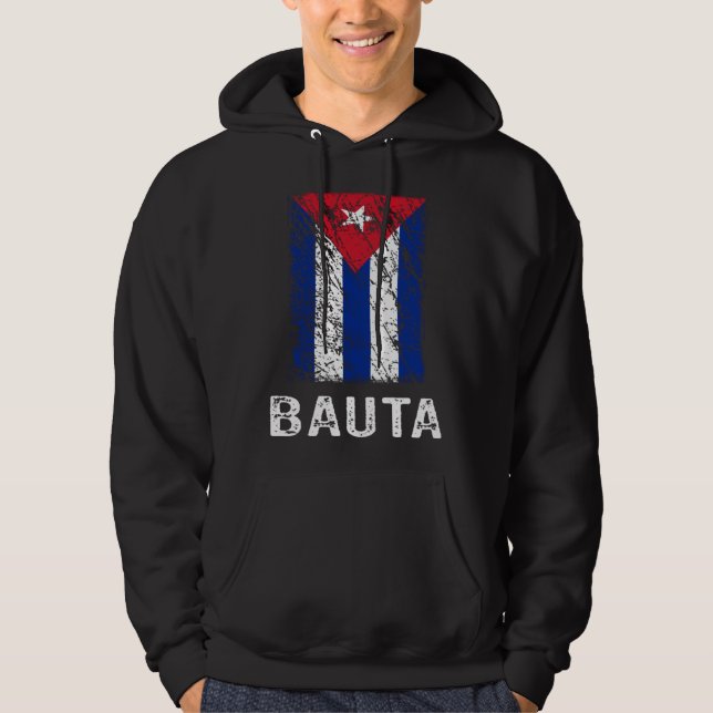 Veste À Capuche Cuban Flag Bauta Cuban Pride (Devant)