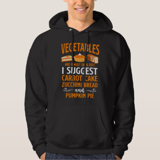 Veste À Capuche Cuisson Gâteau Tarte Légumes Végétalien Végétarien